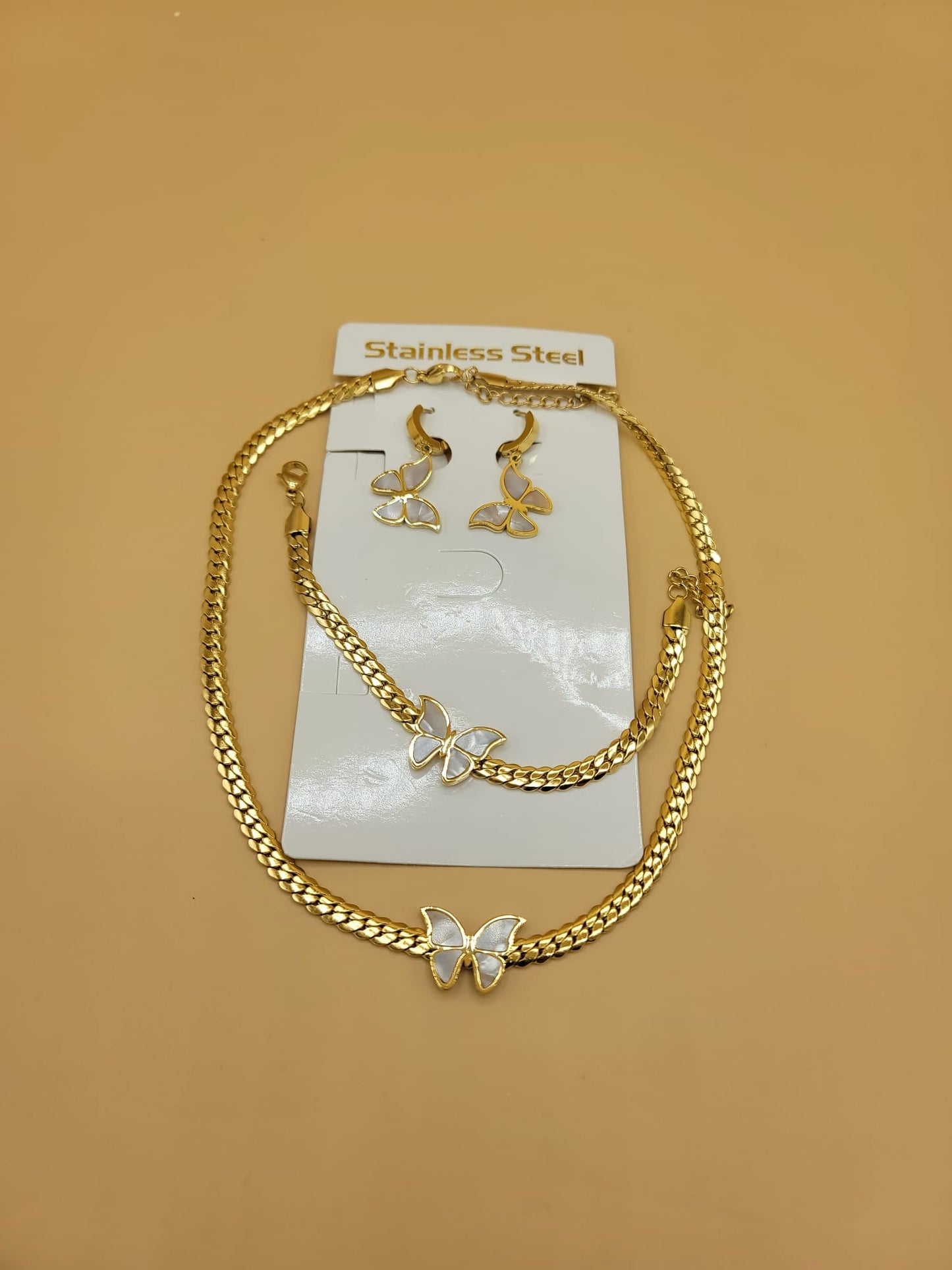 Set mariposas con nacar